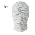 Breathable Full Mask Set for Cosplay Halloween Parties - 2 Pieces