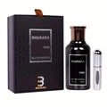 Bharara King Eau de Parfum 3.4oz Men’s Woody Spicy Fragrance with Travel Spray