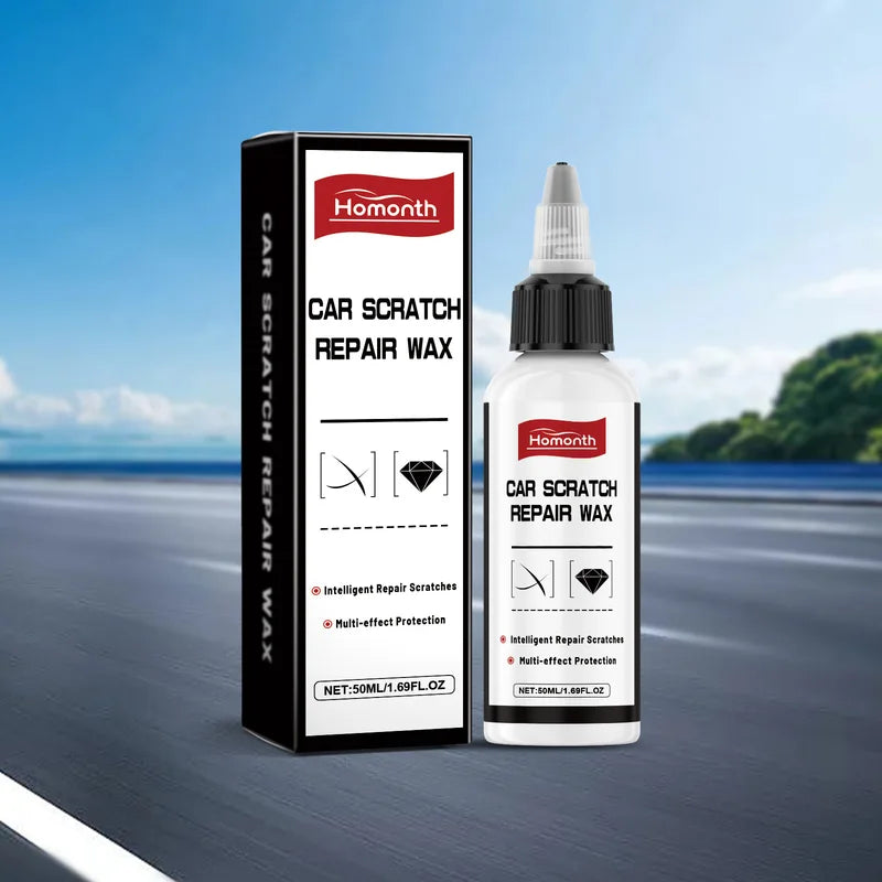 Car Scratch Repair Wax - Restores Gloss & Eliminates Blemishes, 50ml