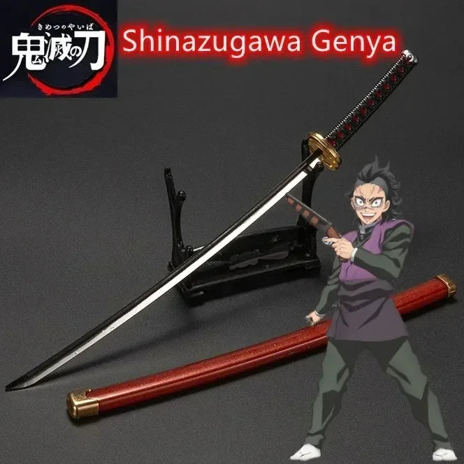 10-Inch Metal Demon Slayer Katana Toy Sword - Kimetsu No Yaiba Collectible Gift