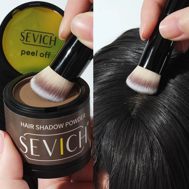 Hairline Shadow Powder Kit with Brush - Root Cover Up & Hair Concealer, 10g