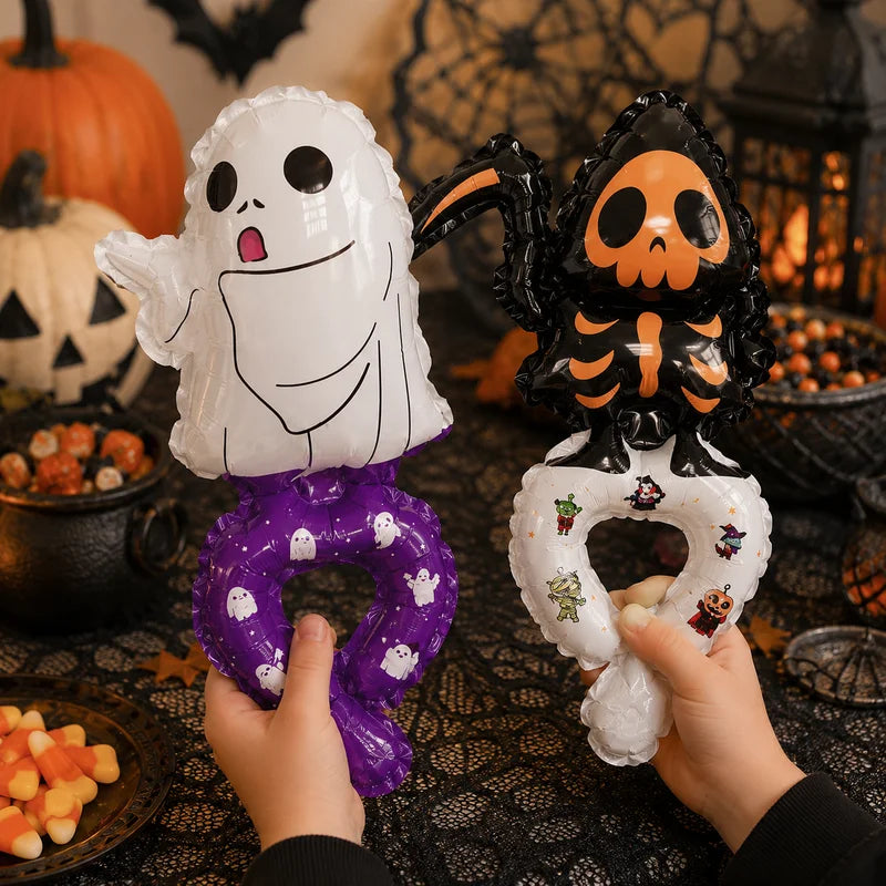 30pcs Halloween Wrist Balloons Party Decorations - Spooky Balloon Set