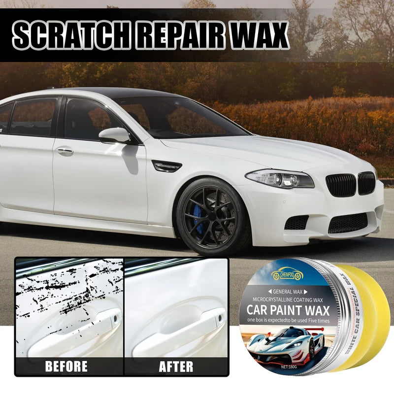 Car Coating Wax Polish for All Colors - Crystal Wax Repair & Protection