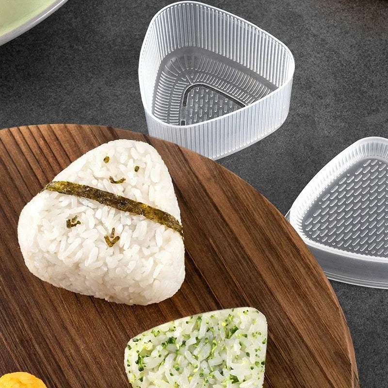 Sushi Making Tools Triangle Shaper Onigiri Molds for Rice Balls Kitchen Accessories