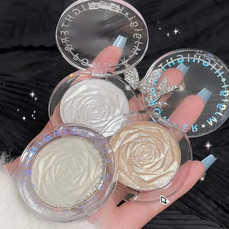 3D Highlighter Makeup Palette Face Contour Bronzer & Shimmer - Multiple Colors