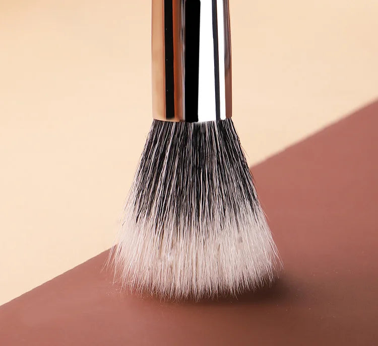 Multi-Functional Makeup Brushes Set for Face & Contouring - Natural Goat Hair, Soft & Professional