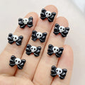 20Pcs Cute Cartoon Halloween Nail Art Charms Resin Decorations for DIY Crafts