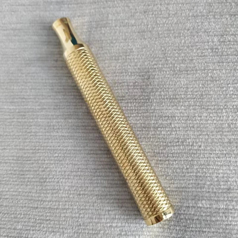 Stainless Steel Safety Razor Handle - Heavy Duty & Rust Resistant
