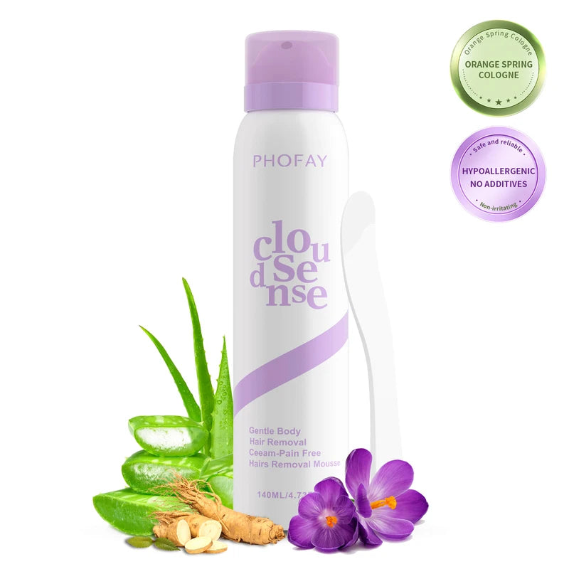 Fast Painless Hair Removal Cream for Arms Legs Underarms & Intimate Areas - Silky Skin
