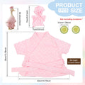 Porch Goose Raincoat Outfit Set with Umbrella & Hat - Garden Decor for 23 Inch Statues