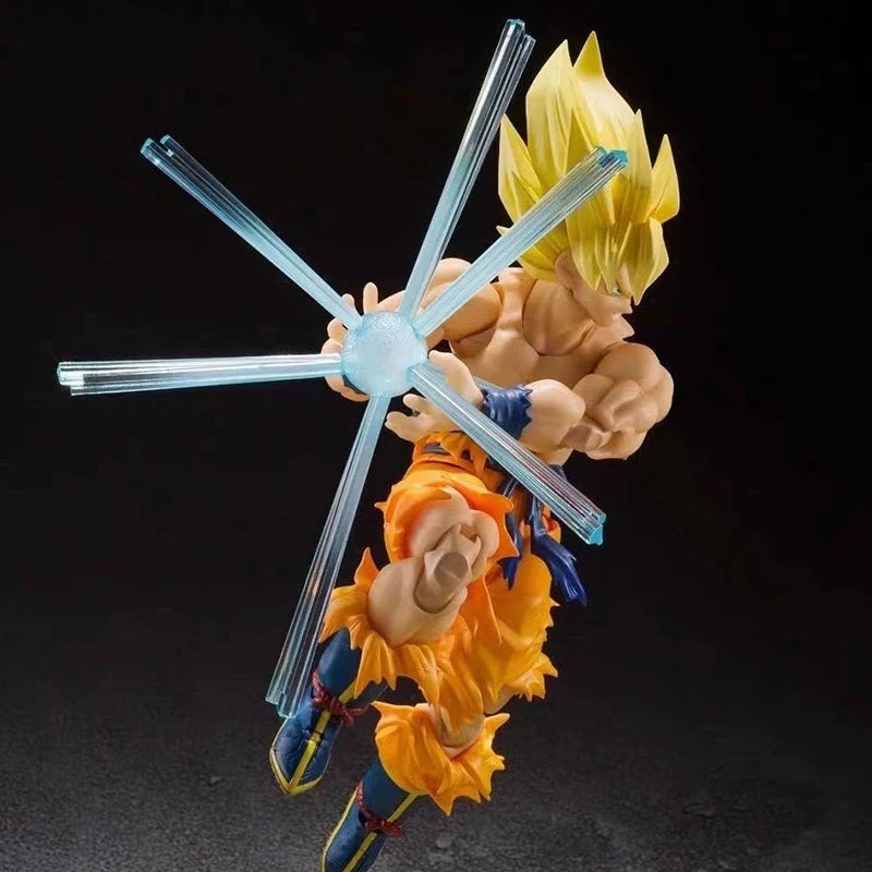 Dragon Ball Super Saiyan Action Figure Set - 17cm Collectible Model Ornaments