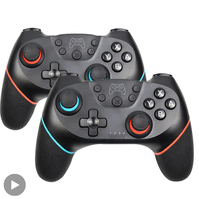 Wireless Bluetooth Game Controller for Nintendo Switch & PC - Joystick Gamepad with Turbo & Capture Functions