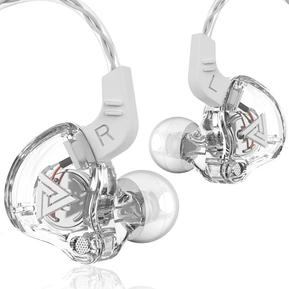 AK6 Gaming Earbuds with Mic in-Ear Headphones Stereo Bass Noise Canceling Sport Earphones