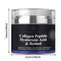 Collagen Peptide Face Moisturizer with Hyaluronic Acid & Retinol - Anti-Aging Skin Care