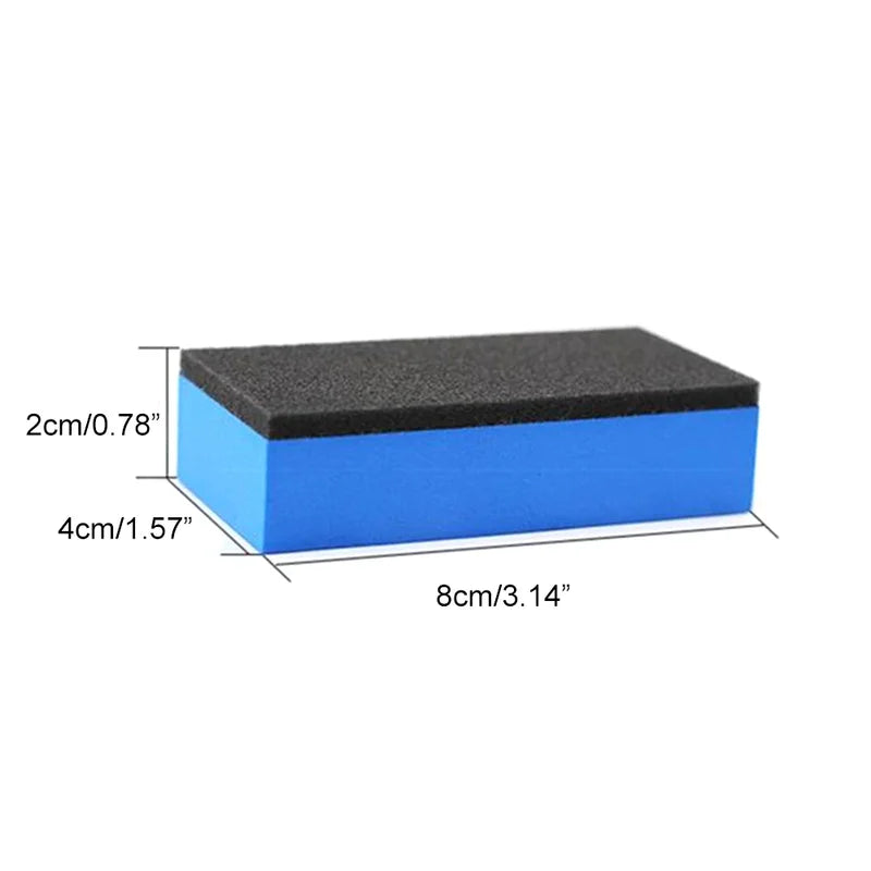 Car Ceramic Coating Sponges with Cloth Applicator for Auto Detailing & Polishing