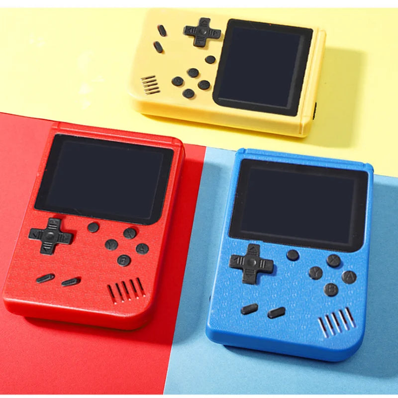 Portable Retro Handheld Game Console 8-Bit Video Player with Color LCD Screen