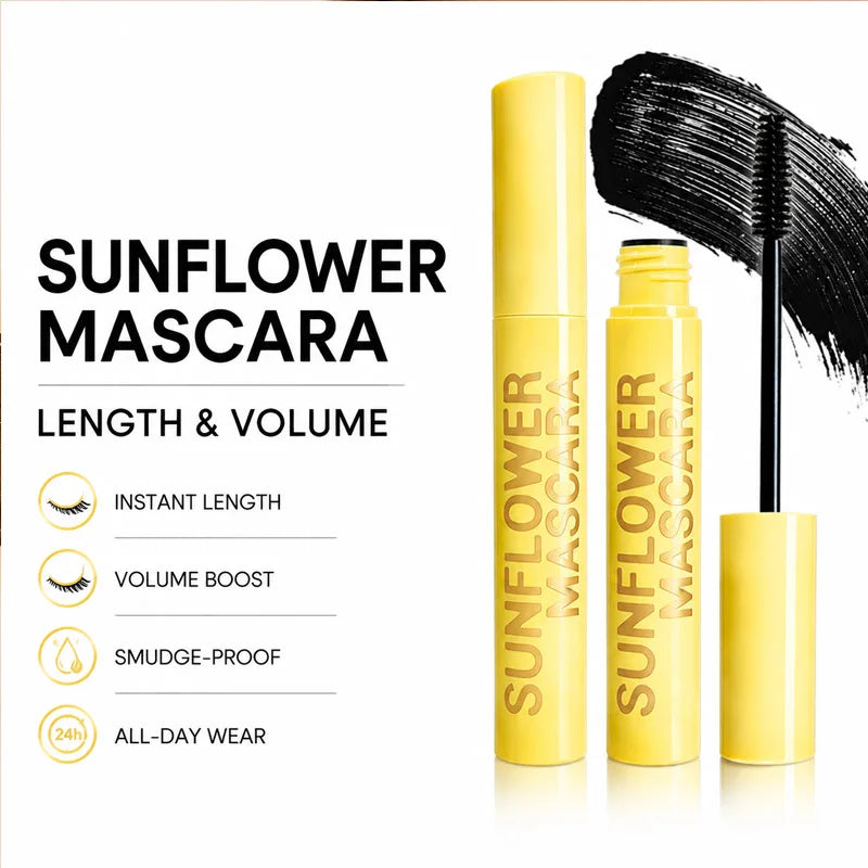 Waterproof Lengthening Curling Mascara - Long Lasting Eye Makeup Tool