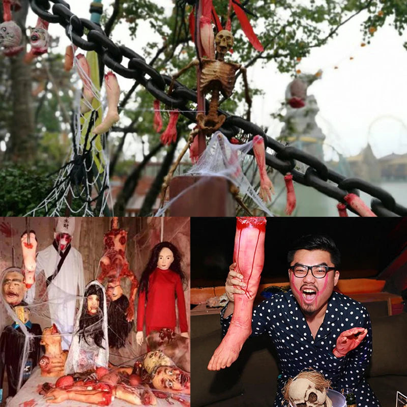 Halloween Bloody Fake Human Organ and Body Part Props for Party Decor