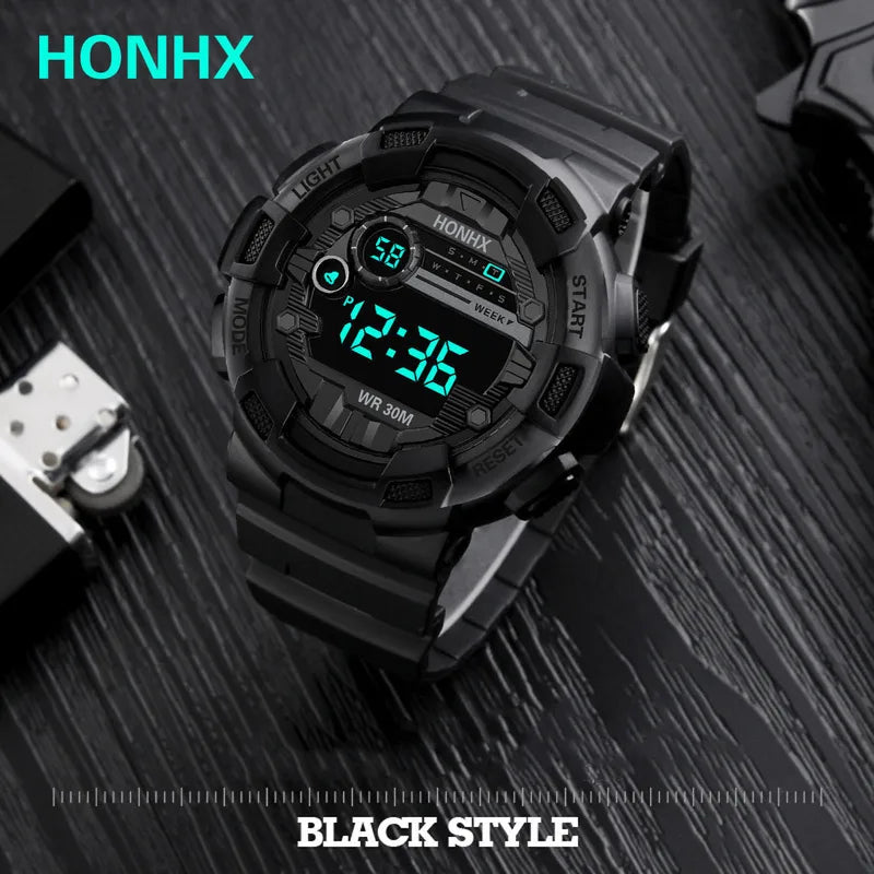 Kids Waterproof Digital Watch with Multi-Function Luminous Sports Wristwatch for Children