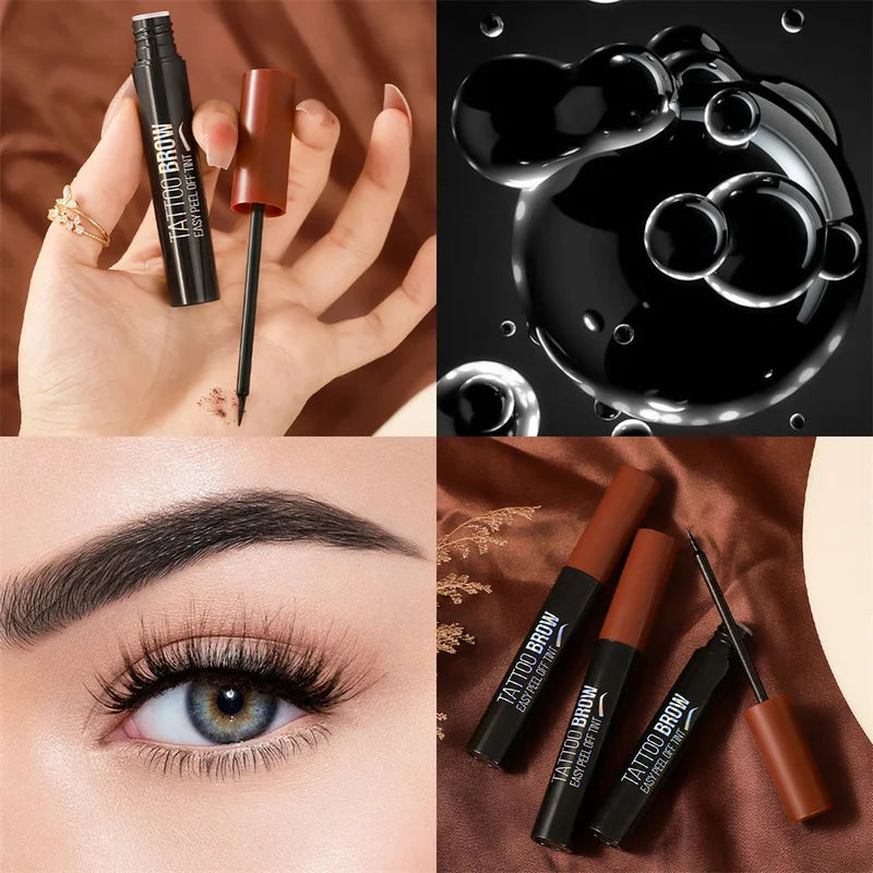 Tear-Away Eyebrow Tint Cream Long-Lasting Waterproof Flawless Application