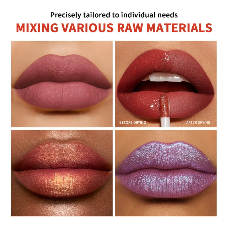 DIY Lip Gloss Base 100ml Moisturizing Non-Stick Milky White Lip Makeup