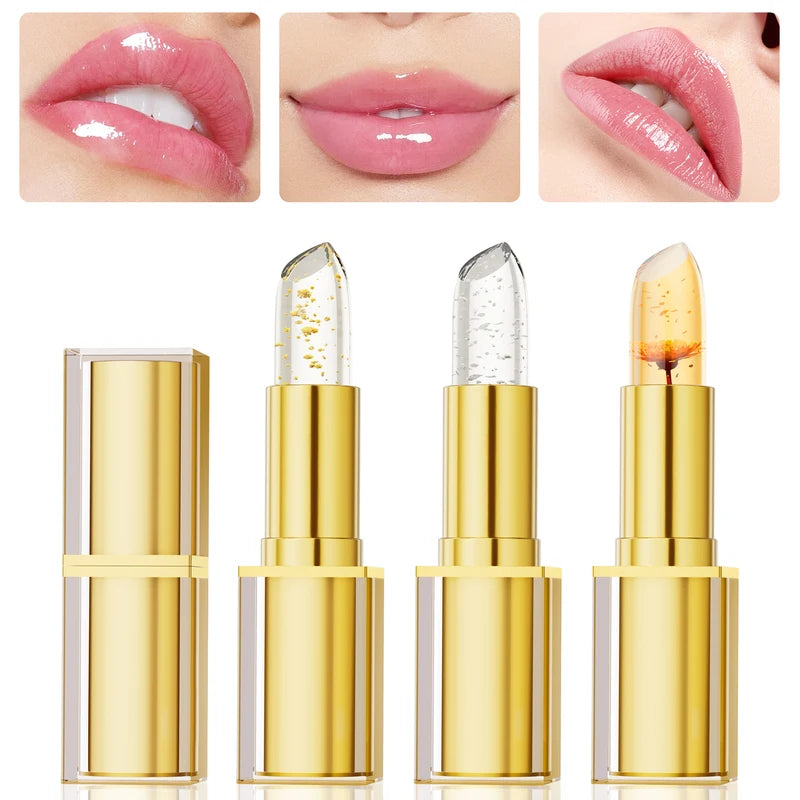 Color-Changing Lipstick for Women Moisturizing Long-Lasting Non-Sticky Lip Balm