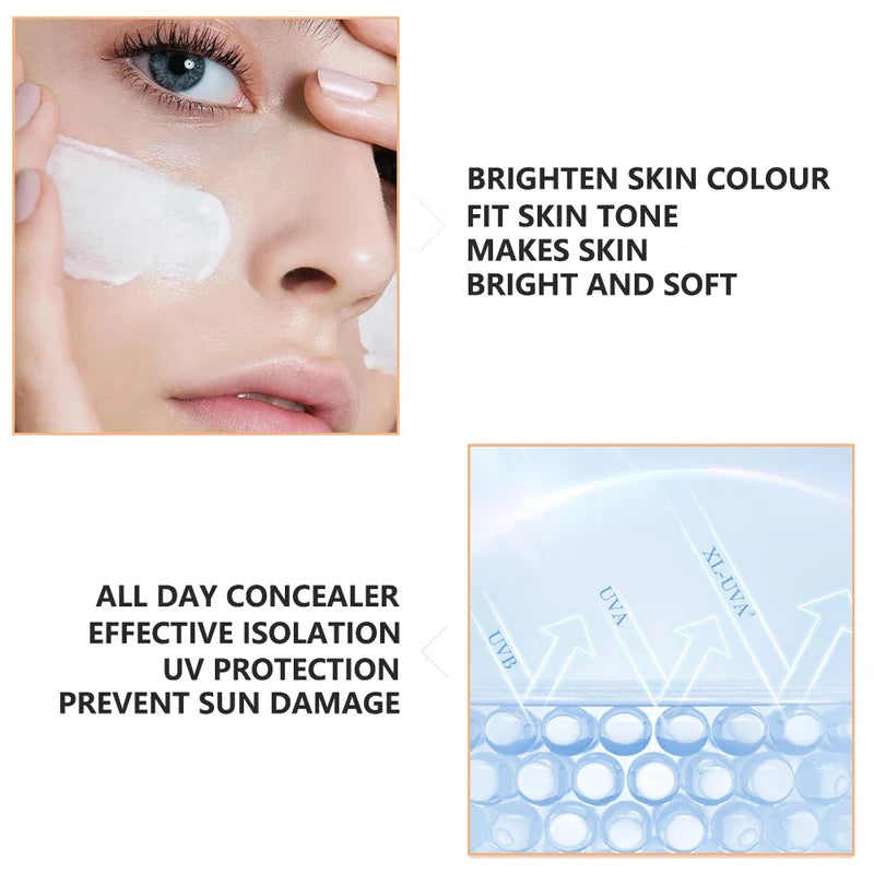 Korean BB Cream Glow Foundation Kit - Moisturizing Anti-Aging Skin Care