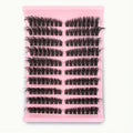 False Eyelash Kit 10-18mm Natural Fluffy Lash Extension Set with Bond and Seal