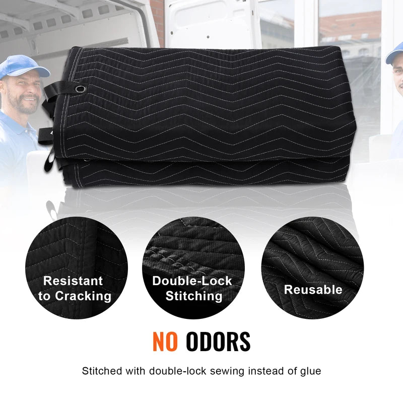 Sound Dampening Blanket 96x80 Inch Acoustic Noise Blocker for Studio & Door