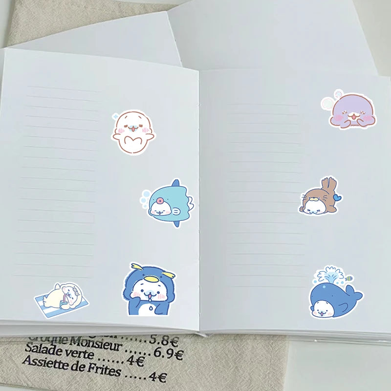 Sea Creature Sticker Set for Decorations - Small Party Gift