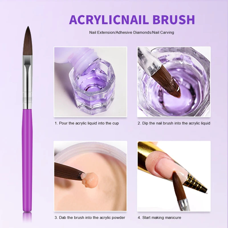 Large Capacity Nail Acrylic Liquid Monomer for Nail Art - 40/70/120/240ml