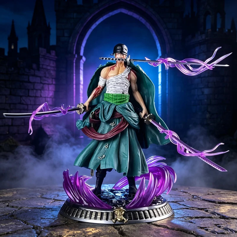 Anime Roronoa Dream Zoro Action Figure - Collectible Cartoon Toy Model