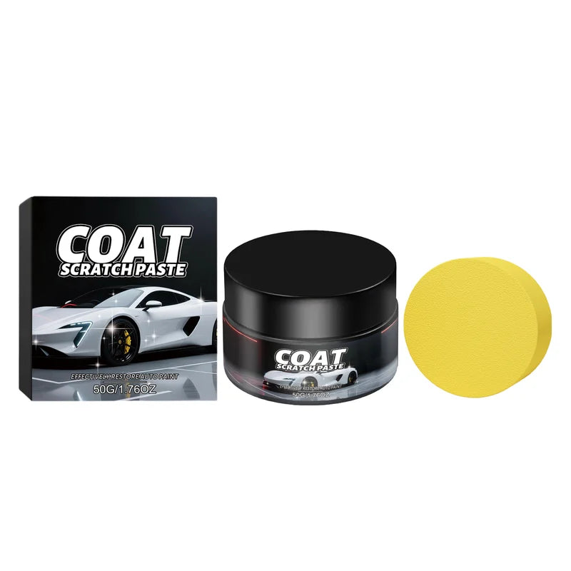 Car Scratch Repair Wax 50g - Universal Paint Swirl Remover & Exterior Polishing Paste