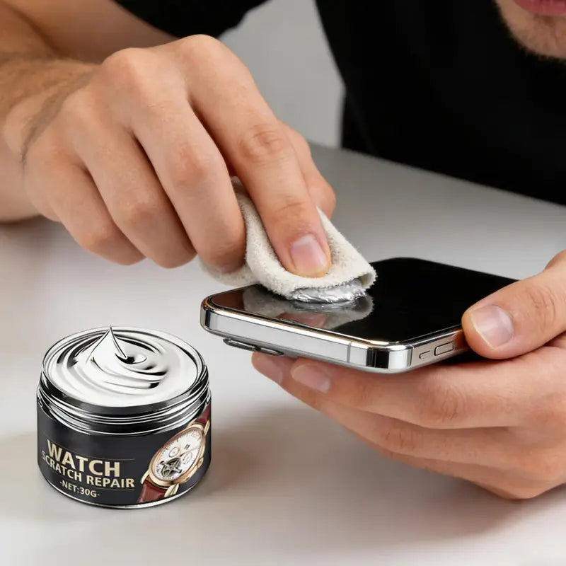 Watch Scratch Remover Kit for Stainless Steel - Portable Jewelry Cleaning & Maintenance