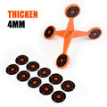 2/4mm Thick Metal Shooting Target Set - Rolling Tumbling & Pinball Style