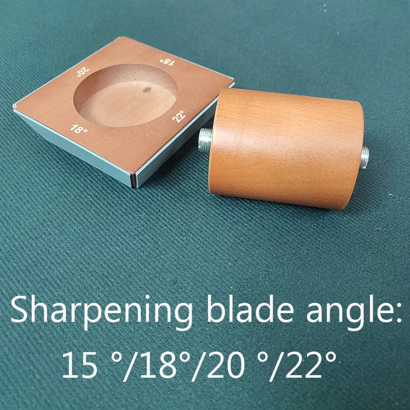 Knife Sharpener Kit for Straight Edge & Roller Blades with Diamond Abrasives