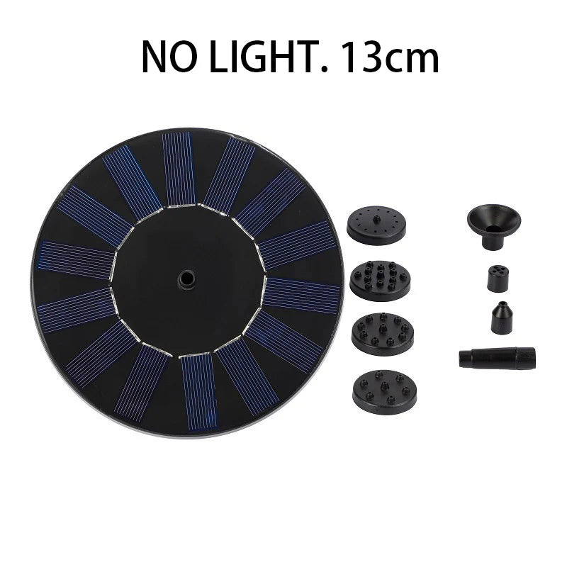 Solar Water Fountain Pump for Garden Pond Pool Outdoor Decoration