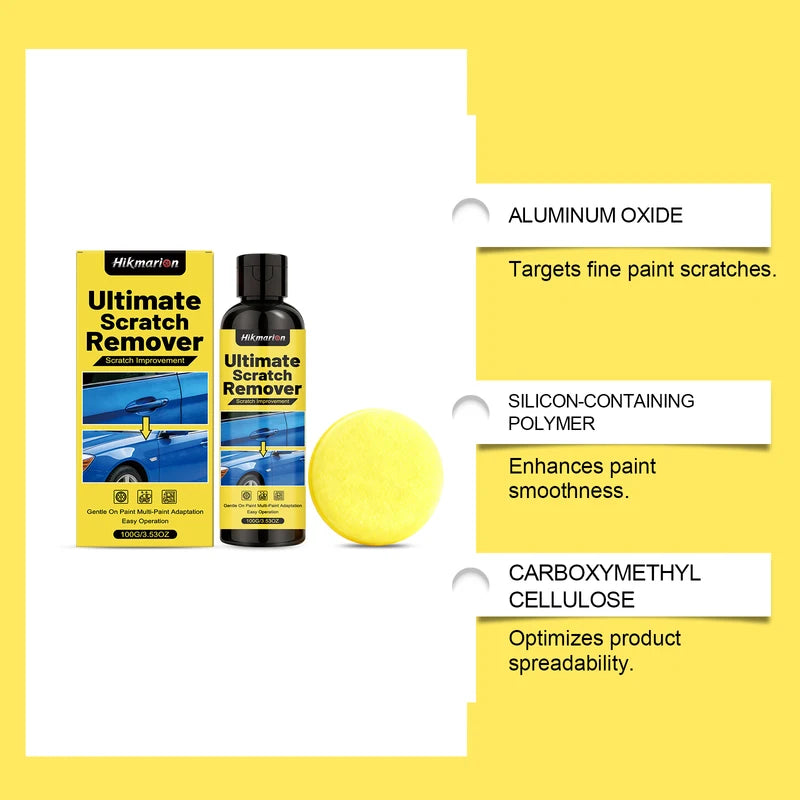 Car Scratch Repair Kit - Polishing, Refinishing & Brightening for Vehicle Body Care