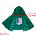 Anime Halloween Attack Titan Pet Cape Dog Cat Costume Cosplay Prop