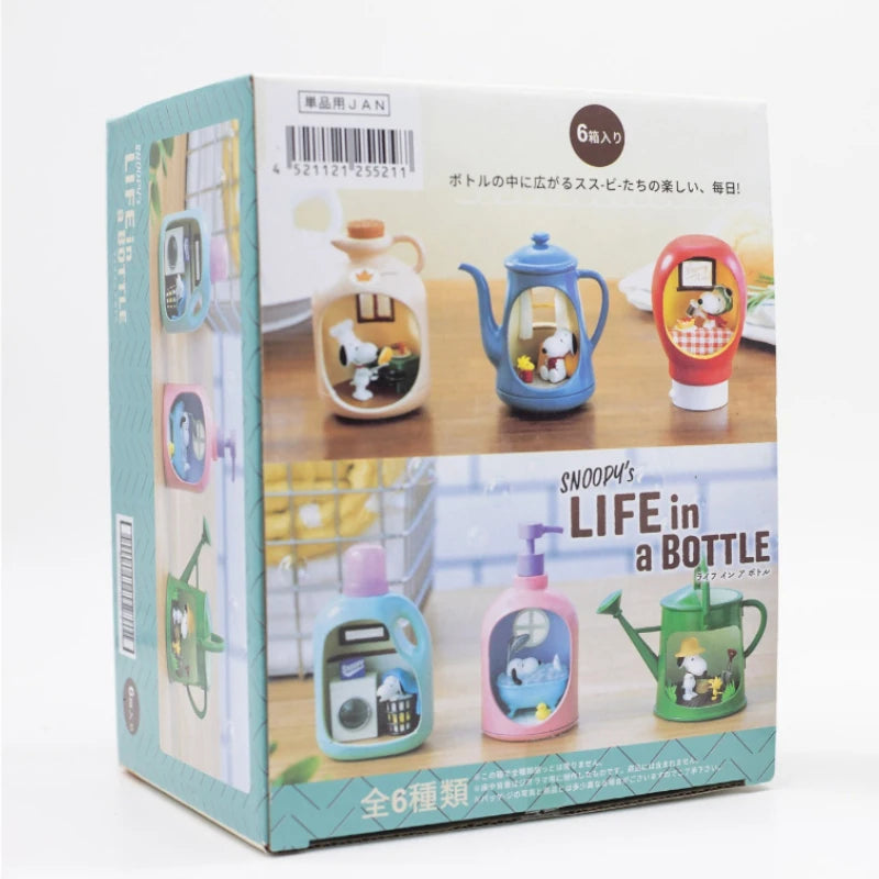 Anime Snoopy Miniature Scene Collection - Cute Desk Ornament Gift