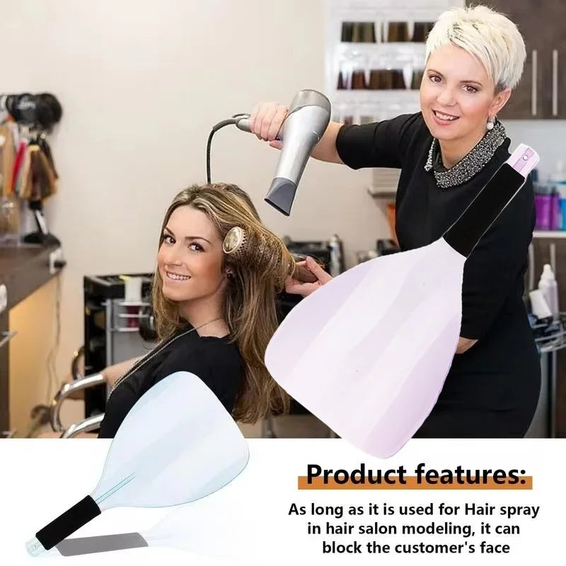 Plastic Face Spray Shield for Haircutting, Hairdressing & Salon Use – Protect Eyes & Face