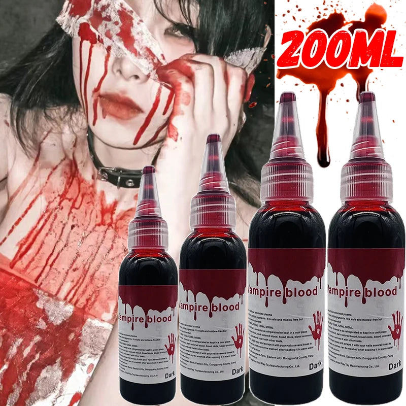 Halloween Fake Blood for Cosplay & Prank - Emulation Prop 30/60/100/200ML
