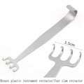 Double Head Breast Retractor Surgical Instrument - Stainless Steel Claw Tool