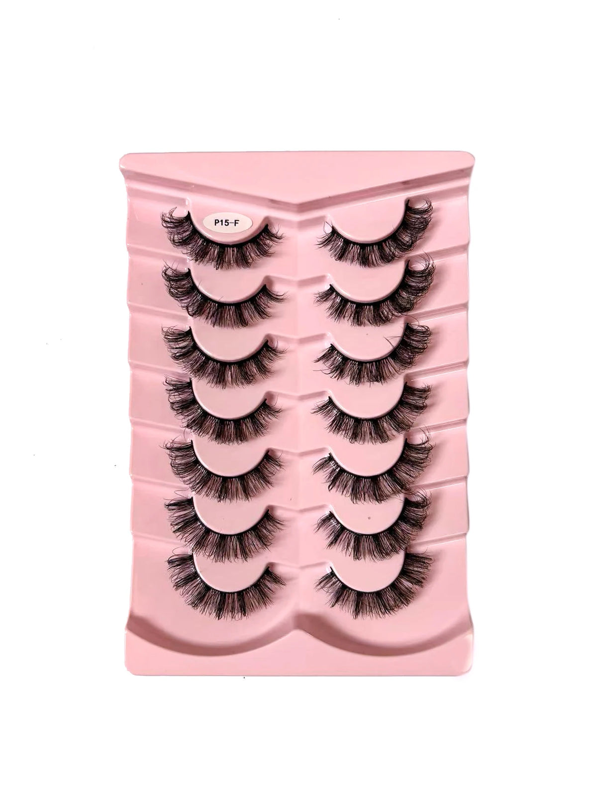 False Eyelash Strips 7/10 Pairs Reusable 3D Mink Fluffy Makeup Lashes