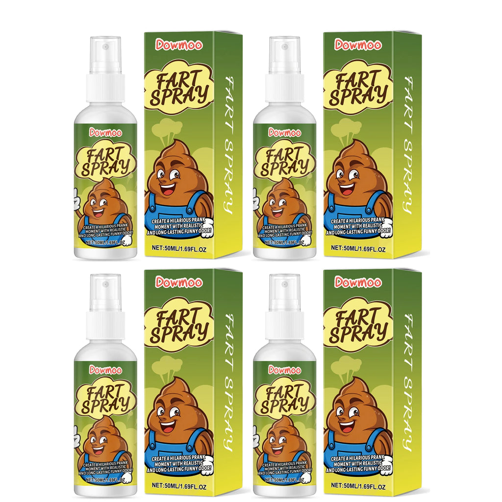 Funny Prank Fart Spray 50ml - Simulates Real Smells for Parties & Gags
