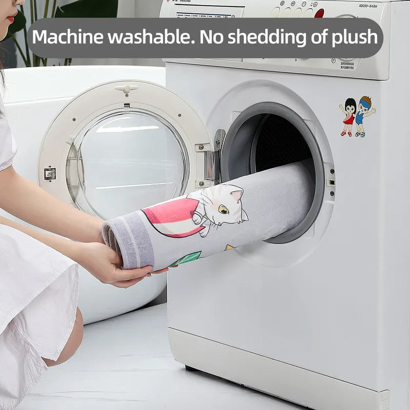Multi-Purpose Water Absorption Sponge Mat for Kitchen and Bathroom - Anti-Skid & Machine Washable