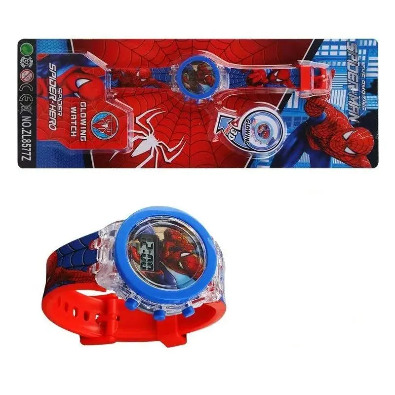 Children's Cartoon Electronic Flash Watch - Boys & Girls Student Gift