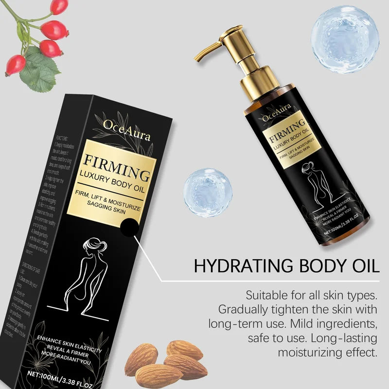 Tightening Body Massage Oil for Firming & Anti-Cellulite 100ml