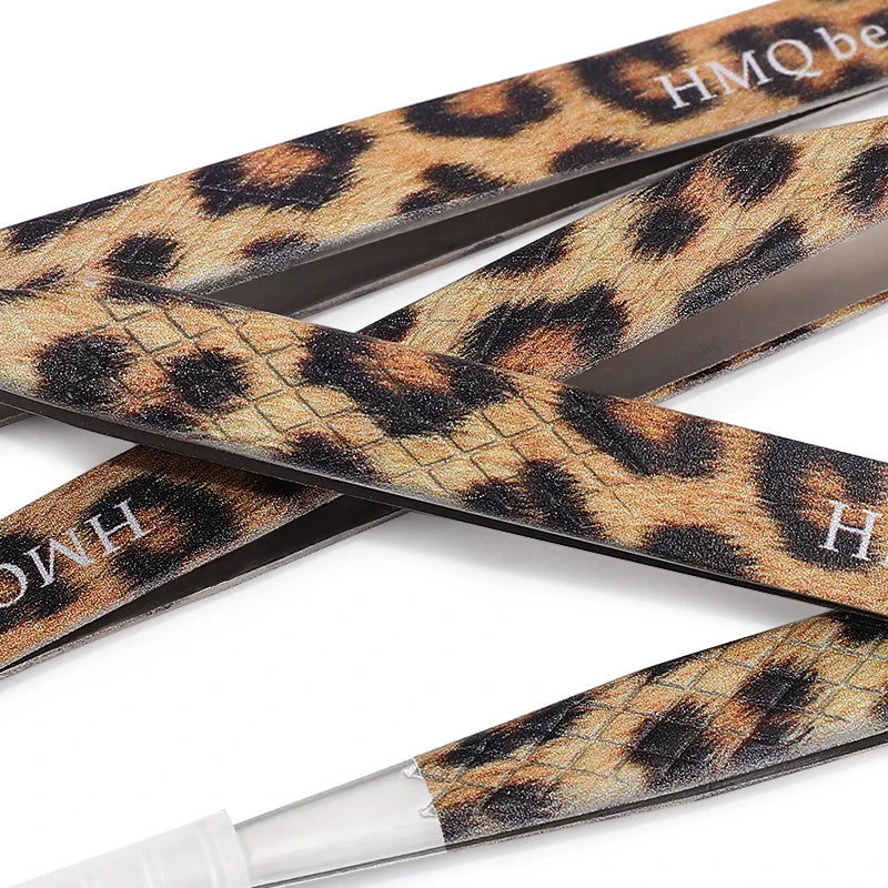 Professional Eyelash Extension Tweezers - Stainless Steel, Anti-Static, Precision