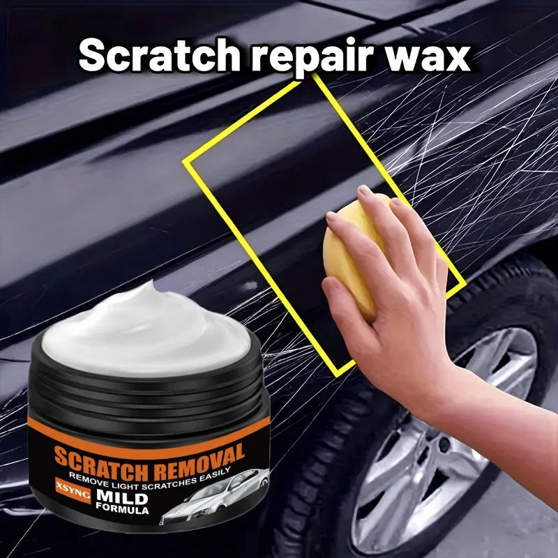 Car Scratch Repair Paste & Polishing Wax - Instant Body Gloss & Paint Protection